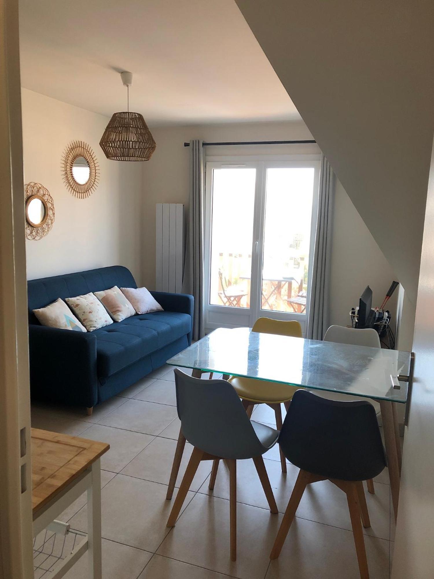 Le Petit Navire - Acces Direct Plage Cabourg Eksteriør bilde